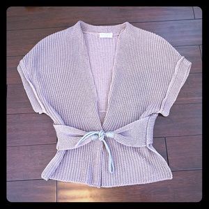 Brunello Cucinelli Mauve Pink sweater Shrug Cardi